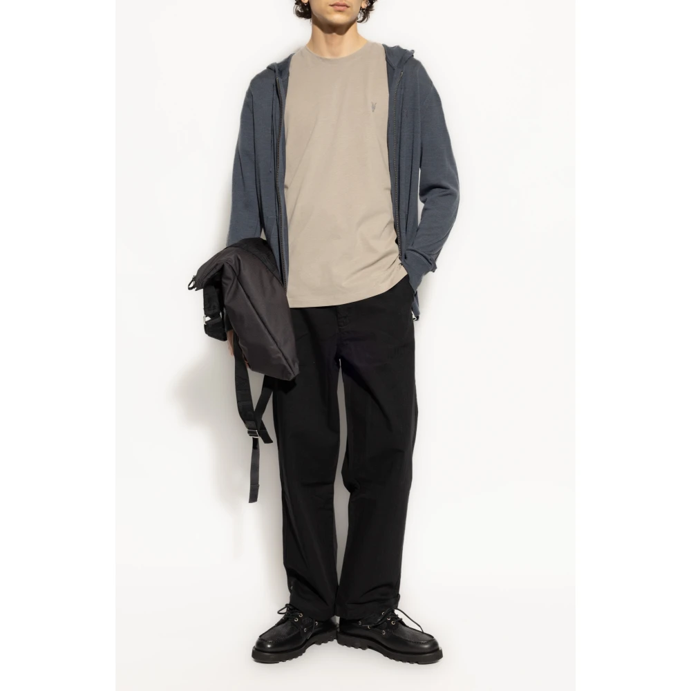 AllSaints T-shirt Brace Beige Heren