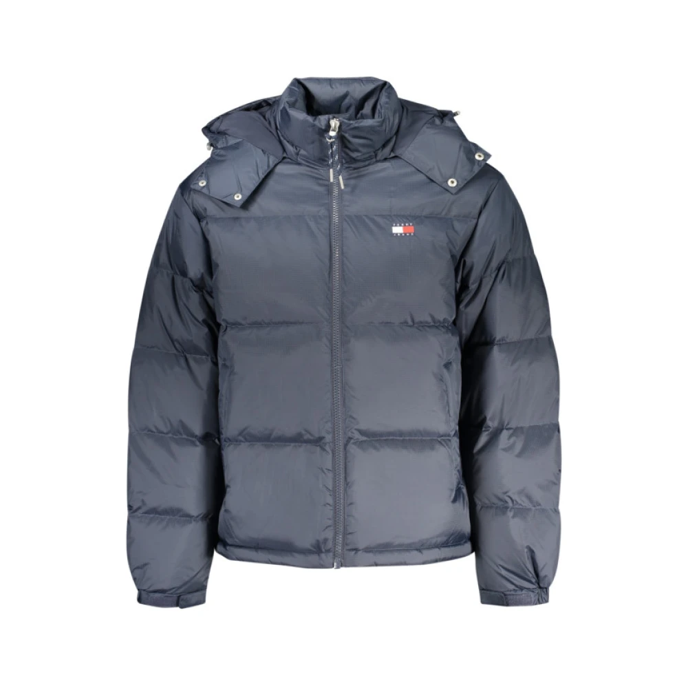 Tommy Hilfiger Alaska Down Puffer Jacket - Male - Winter Jackets - Blue - M - Jackets