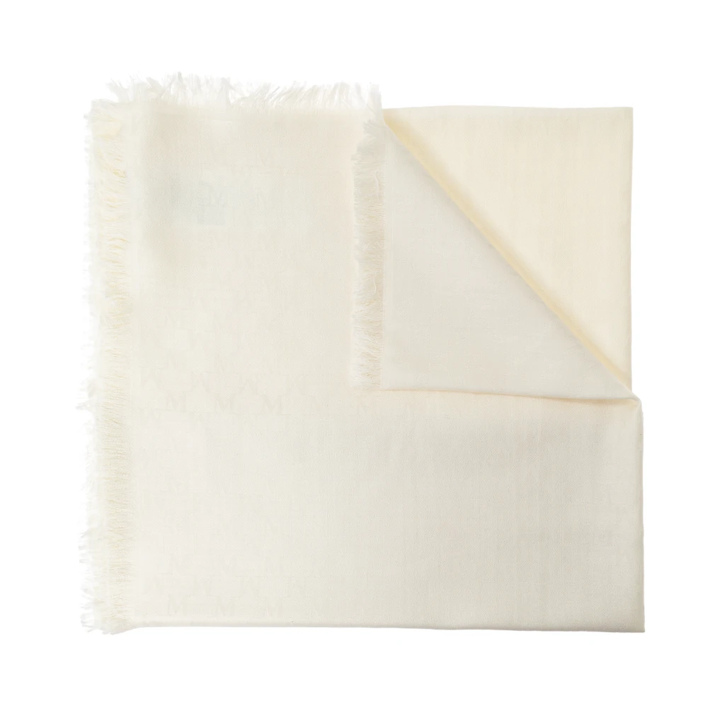 Max Mara Sjaal Umes Beige Dames