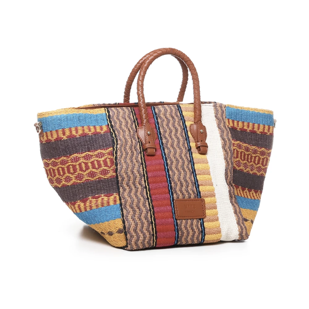V73 Canvas MultiColour Schoudertas Multicolor Dames