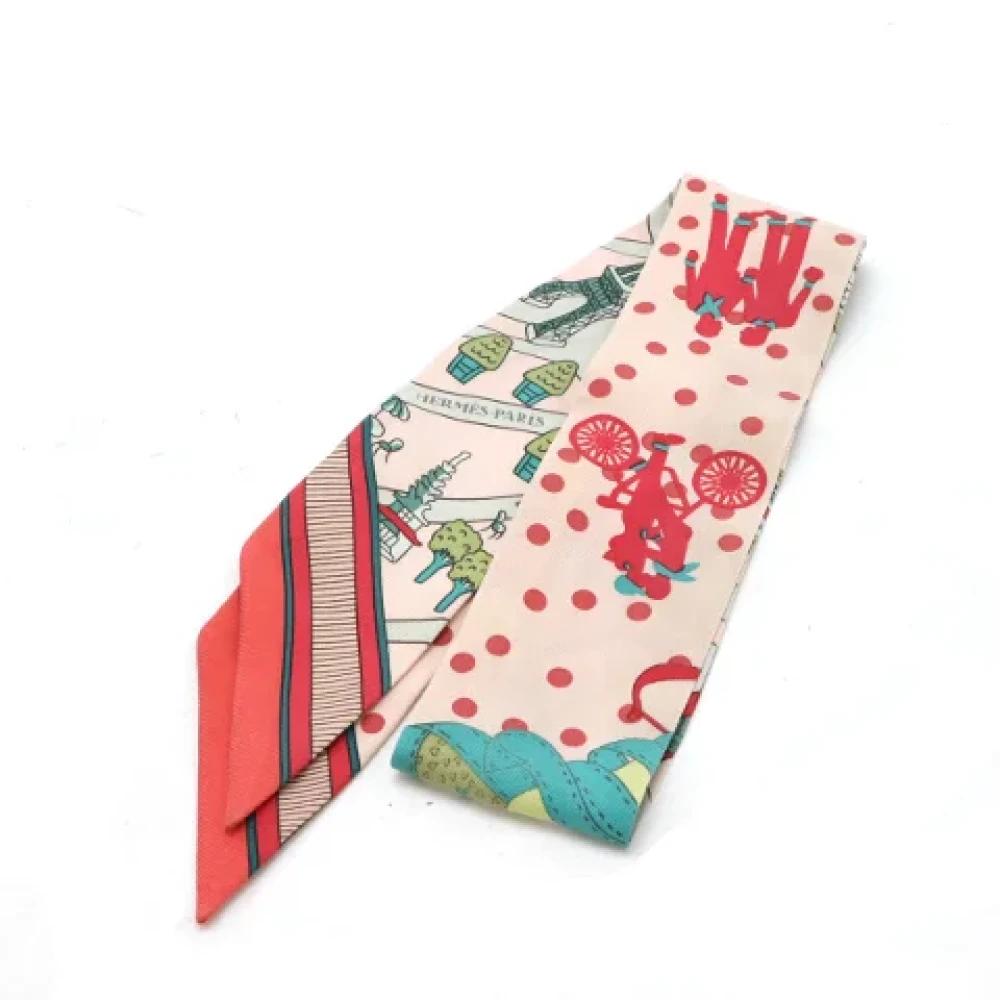 Hermès Vintage Pre-owned Canvas scarves Multicolor Dames
