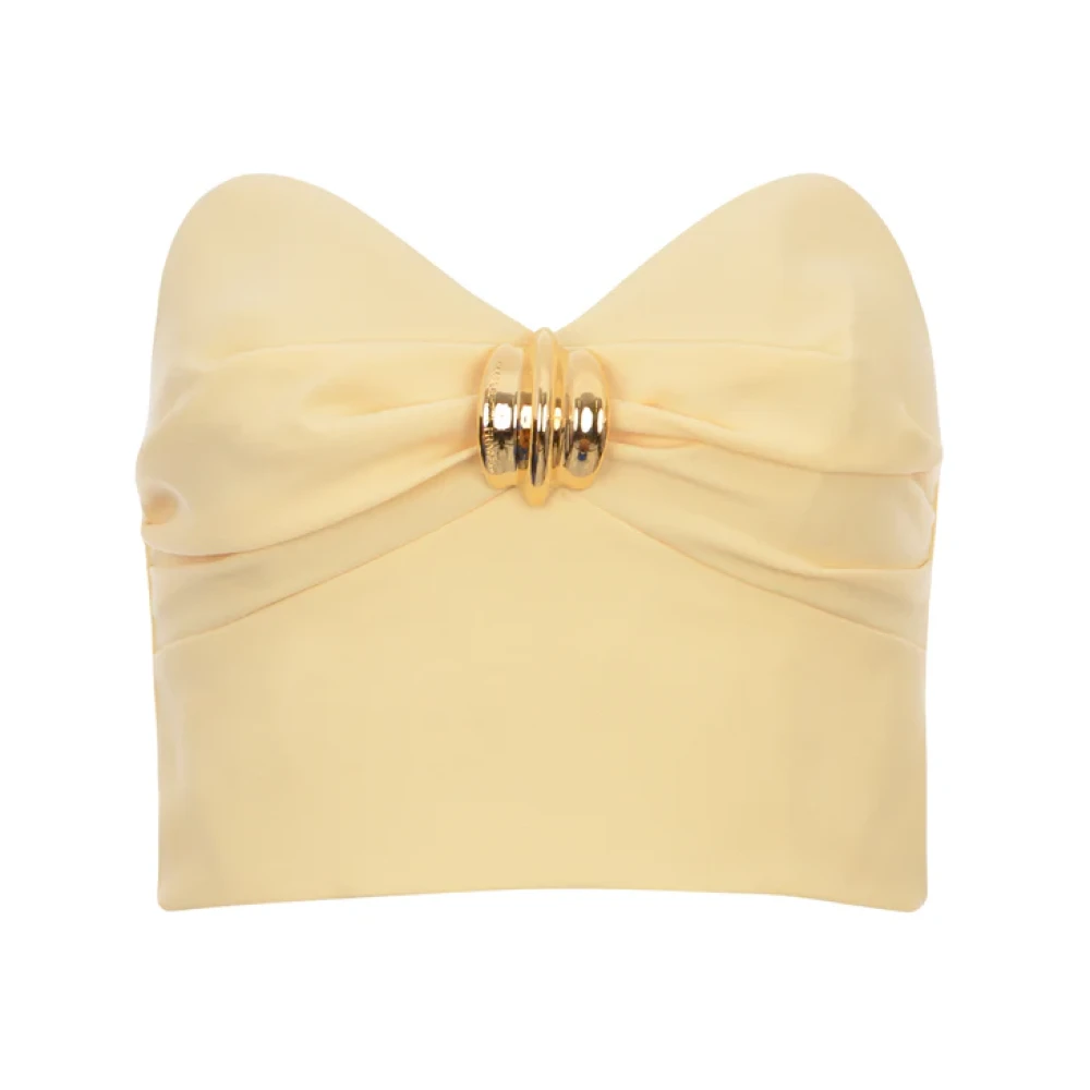 Tops > Sleeveless Tops - - Elisabetta Franchi - Modalova