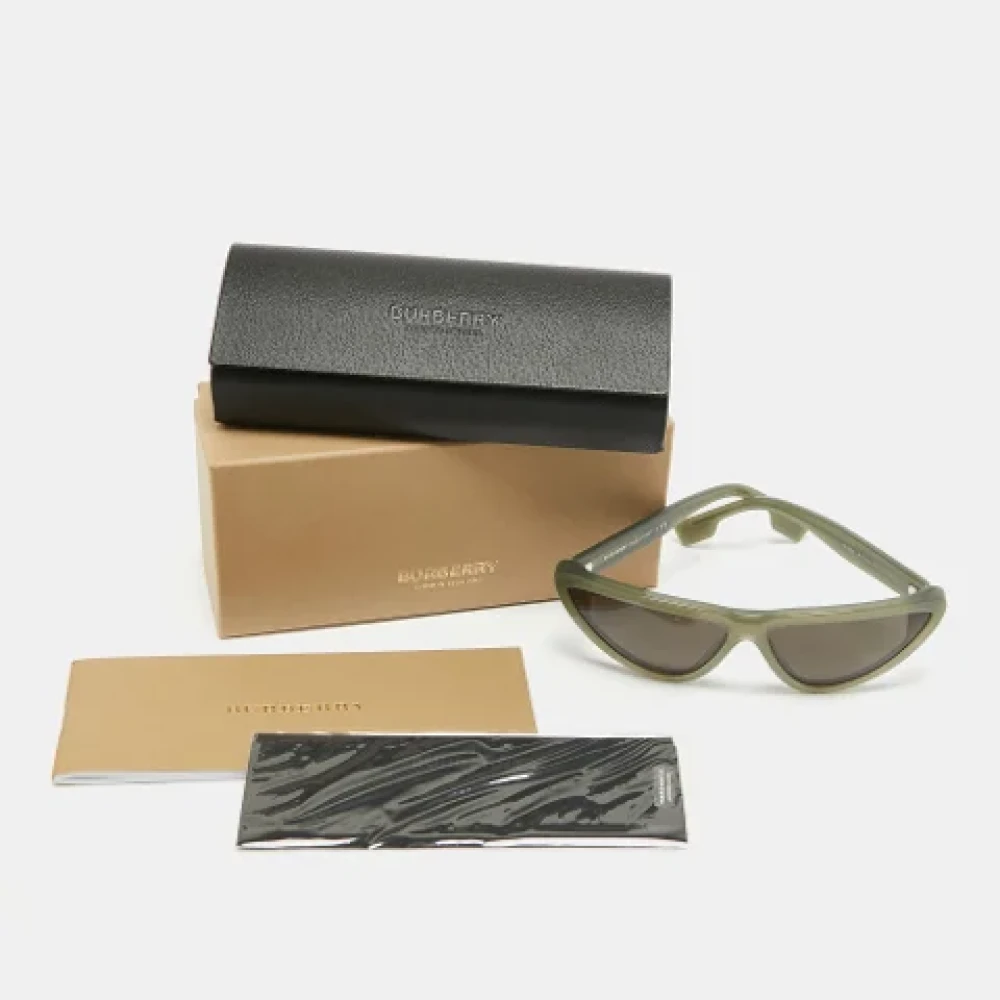 Burberry Vintage Pre-owned Acetate sunglasses Gray Dames