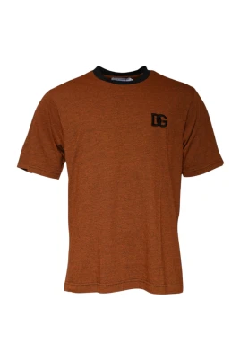 Brun Logo Patch Crew Neck T-shirt