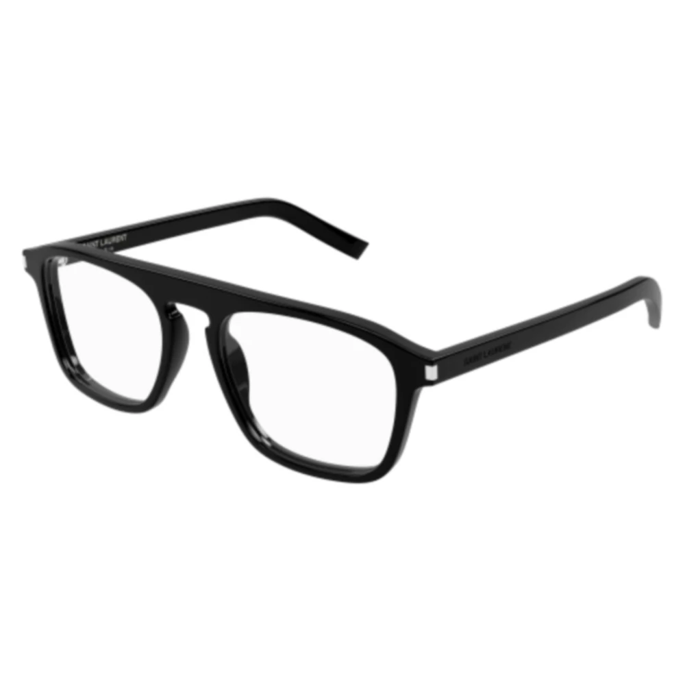 Saint Laurent Stijlvol Zwart Leren Schoudertas Black Unisex