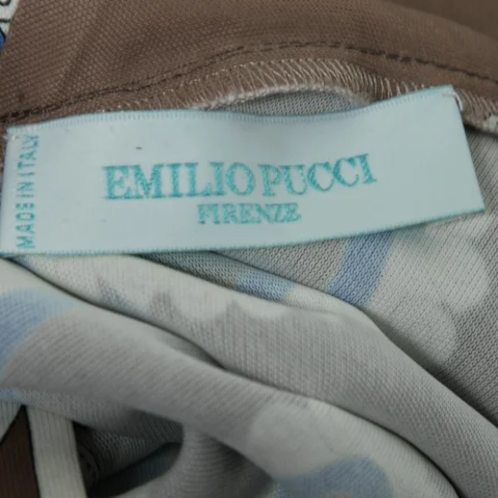 Emilio Pucci Pre-owned Fabric tops Beige Dames