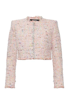 Cropped Tweed Jacket