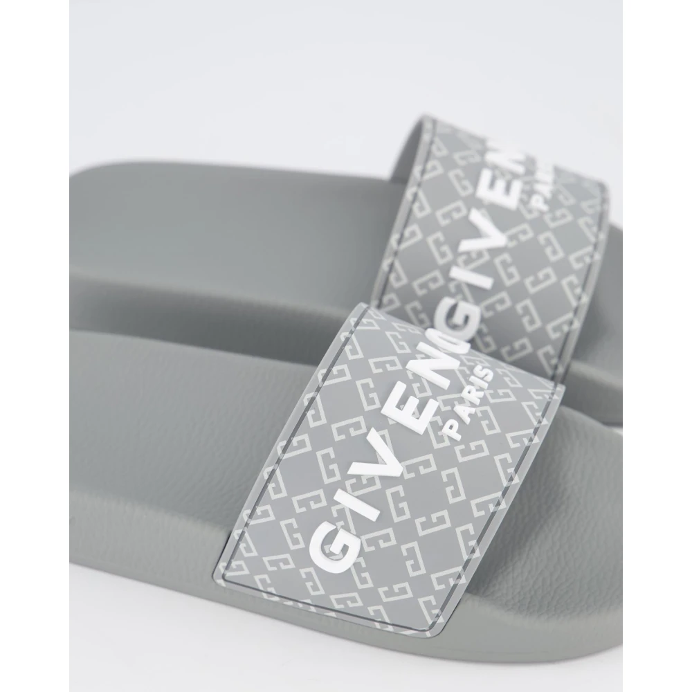 Givenchy Heren Slide Sandalen Gray Heren