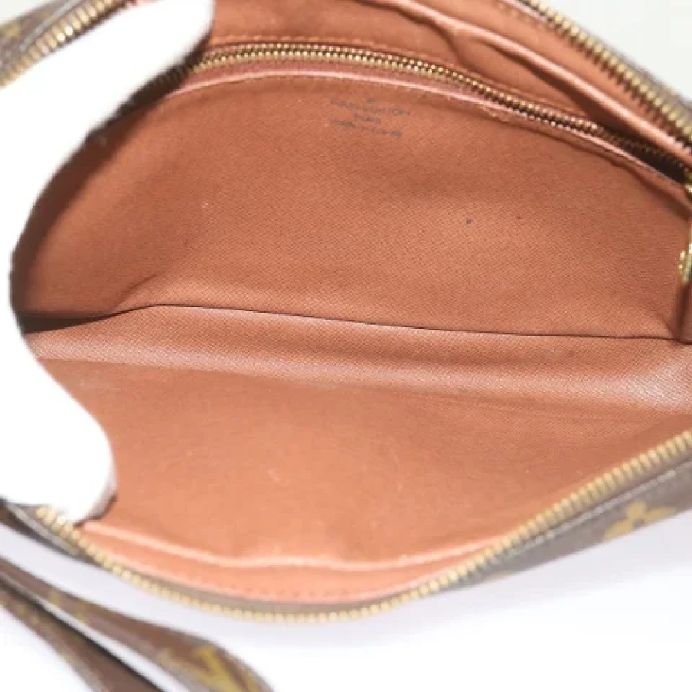 Louis Vuitton Vintage Pre-owned Canvas clutches Brown Dames