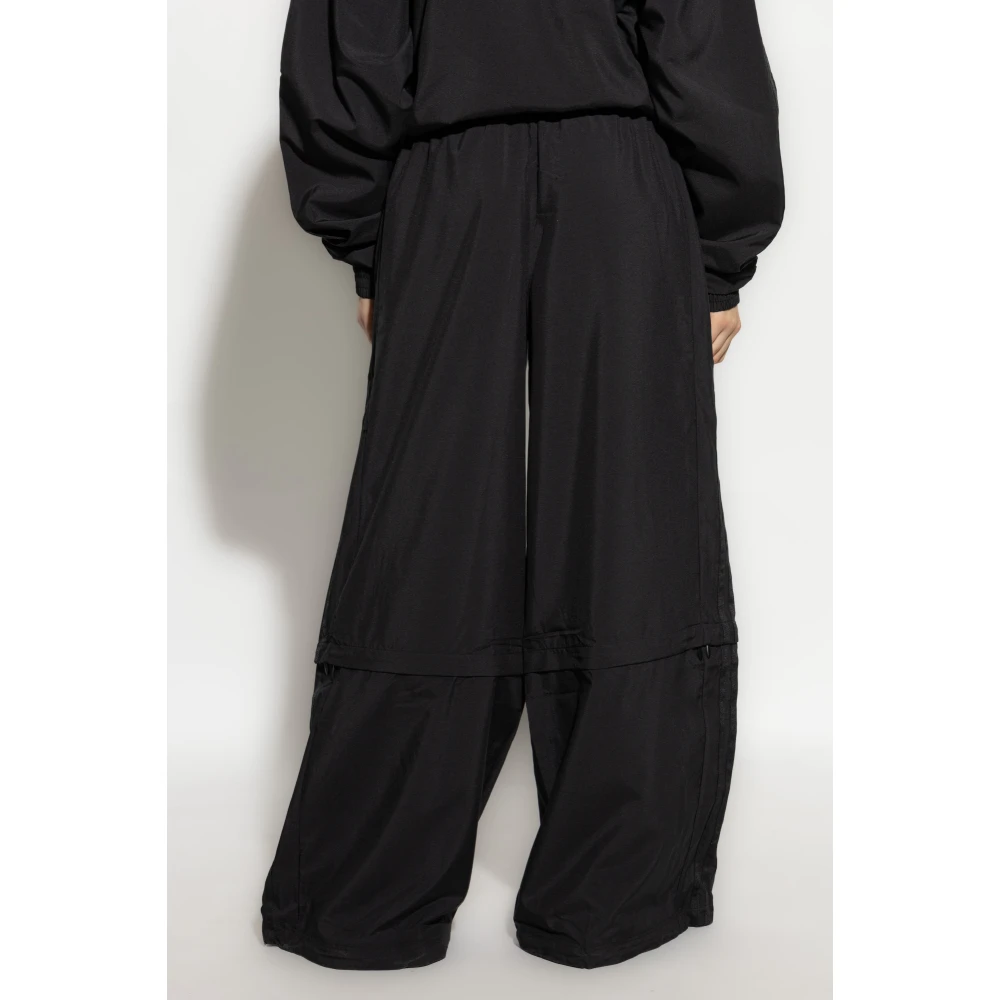 adidas Originals Wijde broek Black Unisex