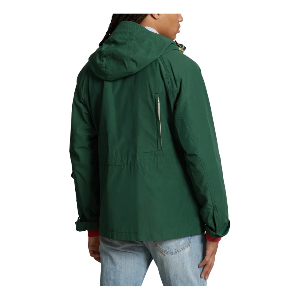 Polo Ralph Lauren Groene Field Jacket Rits Logo Green Heren