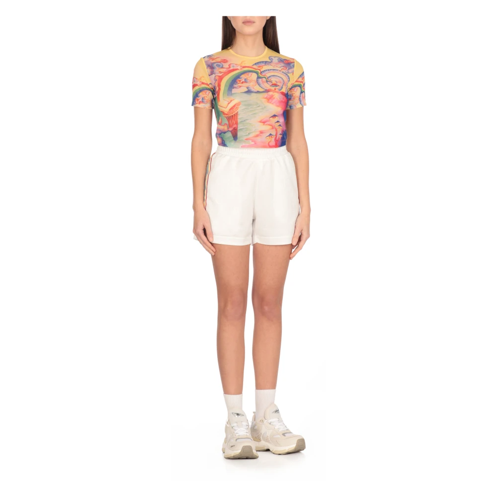 Casablanca Natuur Leraar Lange Mouw Top Multicolor Dames