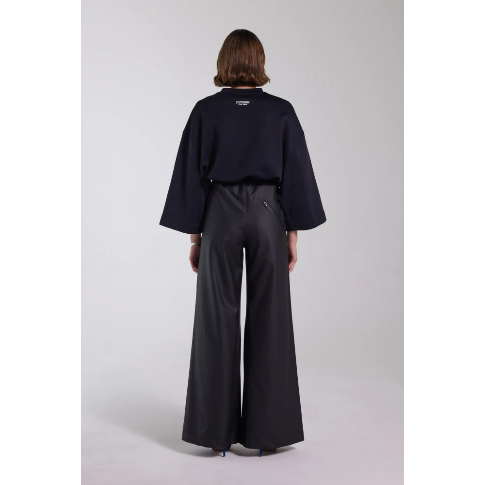 Stutterheim Waterdichte overall broek met trekkoord taille Black Dames
