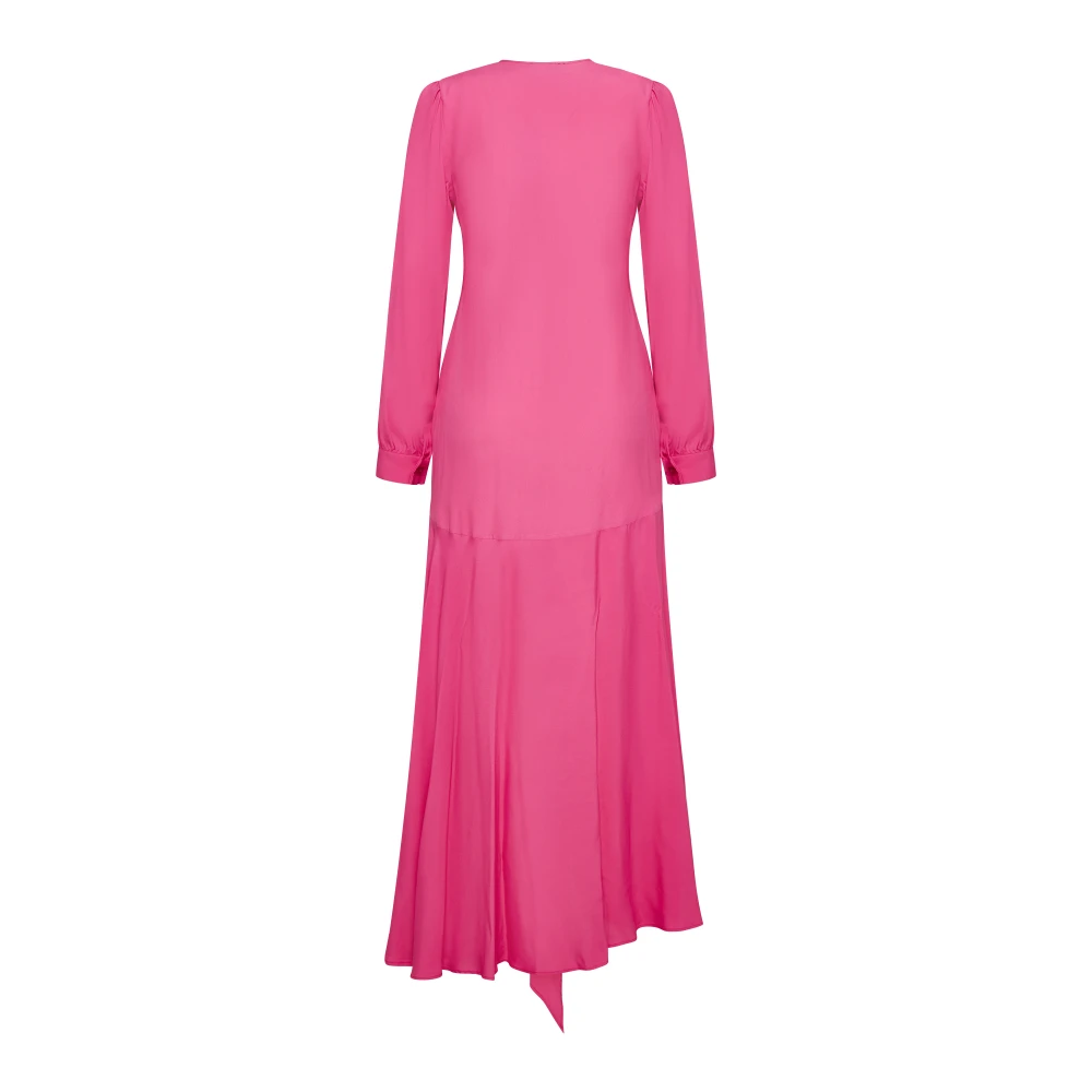 Semicouture Rode Amina Jurk Pink Dames