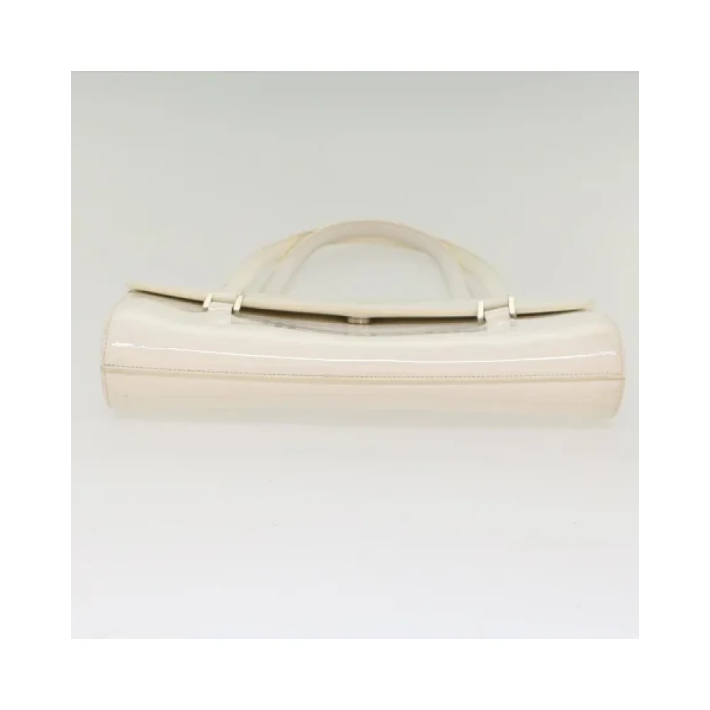 Burberry Vintage Pre-owned Leather handbags White Dames