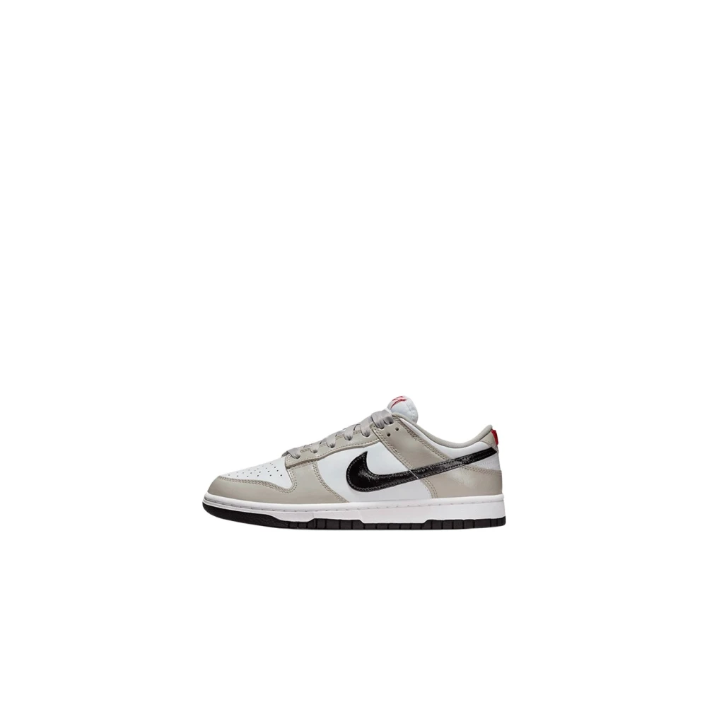 Nike Dunk Low Light Iron Ore Black Sneakers Gray, Dam