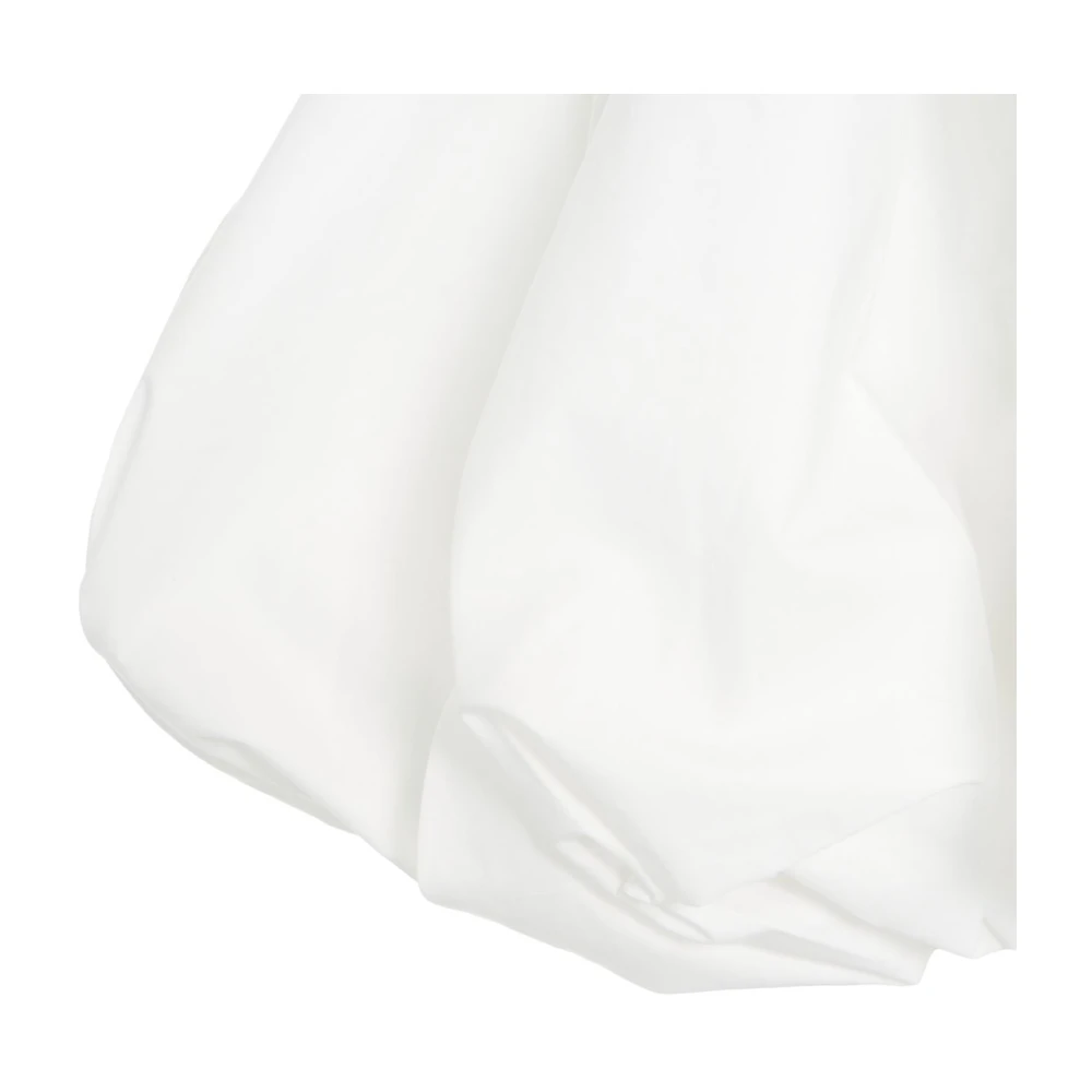 Birgitte Herskind Witte Off-Shoulder Ballon Top White Dames