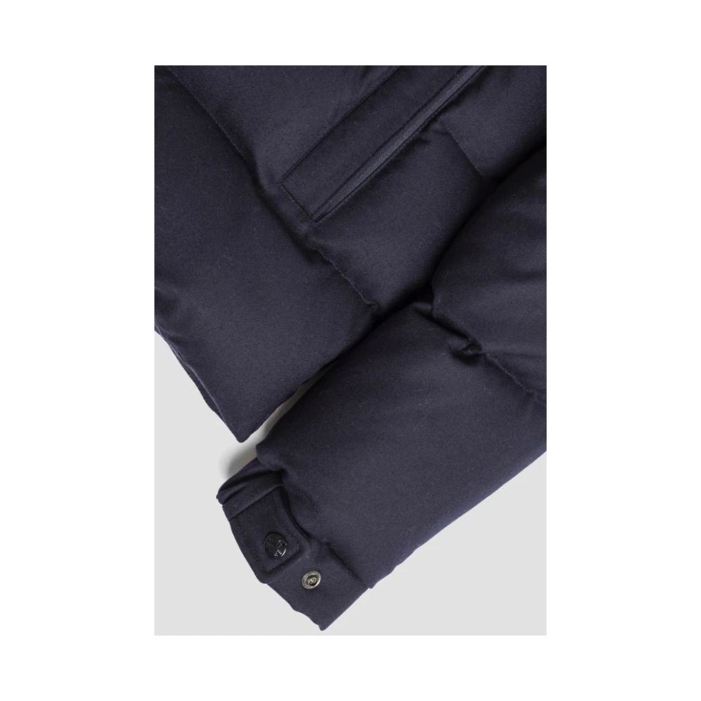 Moncler Vezere Puffer Jacket Blue Heren