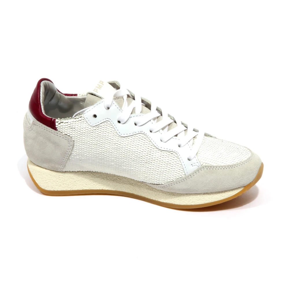 Philippe Model Lezard Blanc Scales Effect Schoen Dames Schoenen Veelkleurig Multicolor