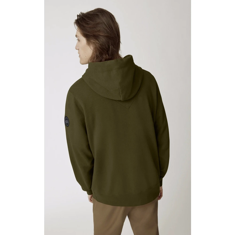 Canada Goose Huron Hoody Sweatshirt Green Heren