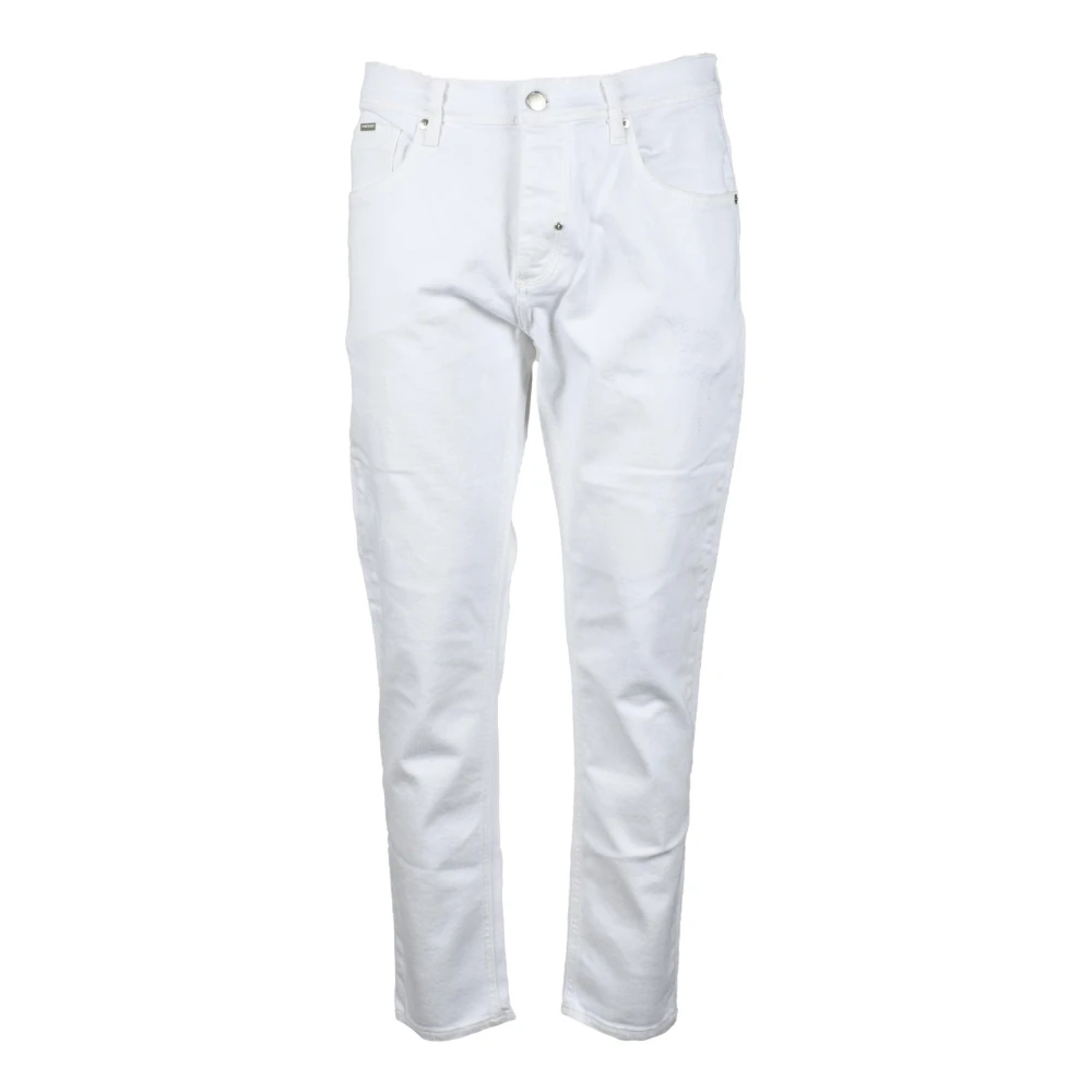 Antony Morato Klassiska jeans med 99% bomull White, Herr