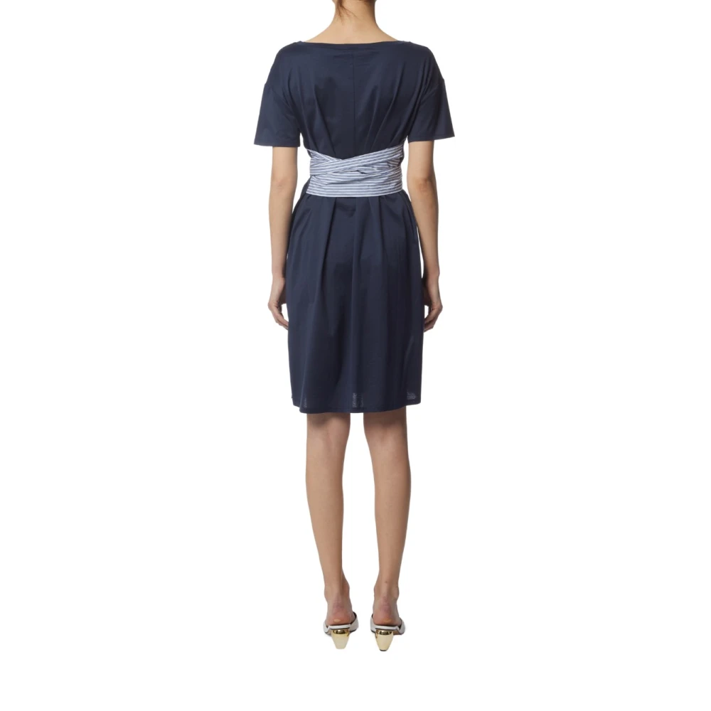Max Mara Borneo Jurk Blue Dames
