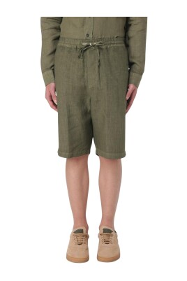 coffee-linen-relaxed-fit-shorts