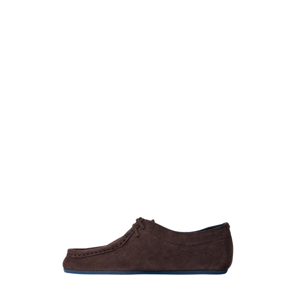 Jil Sander Donna Marrone - Mocassini In Camoscio - Shoes - 36 Eu