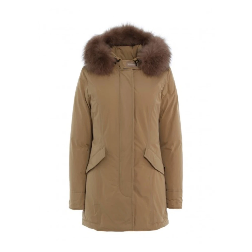 Woolrich Arctic Parka met Teflon Finish Blue Dames