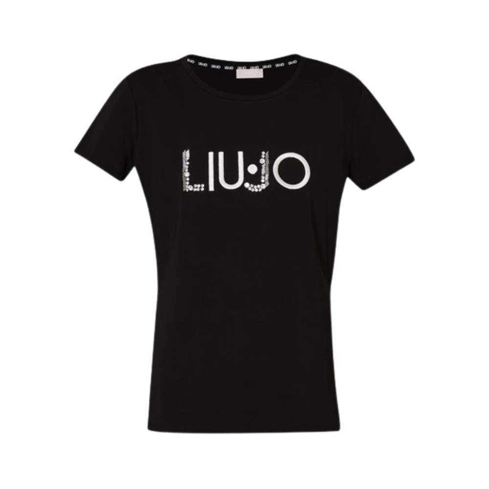 Liu Jo Basis T-shirt Black Dames