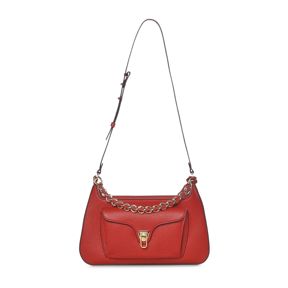 Coccinelle Women's Red Beat Shoulder Bag - Shoulder Bags - One Size - Bags