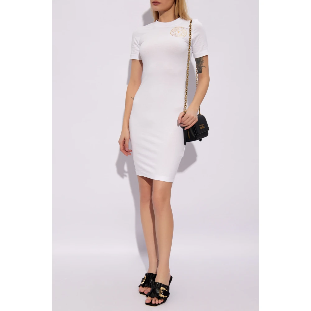 Versace Jeans Couture T-shirt jurk White Dames