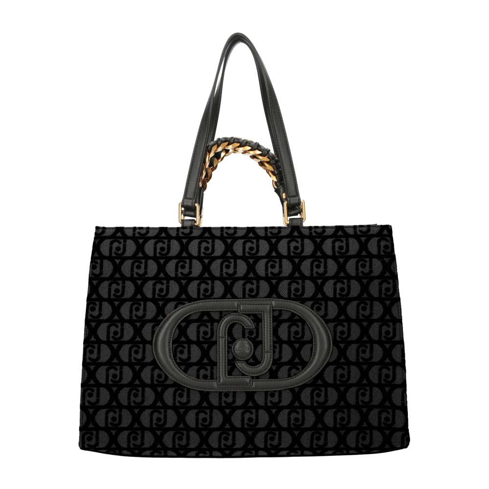 Liu Jo Stijlvolle Tote Tas Black Dames
