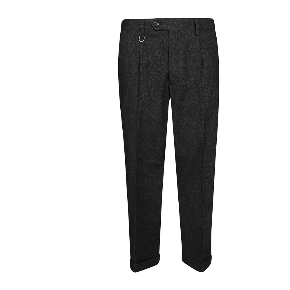 Paolo Pecora Denim Effect Broek Black Heren