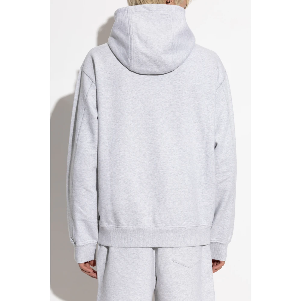 Casablanca Katoenen hoodie Gray Heren