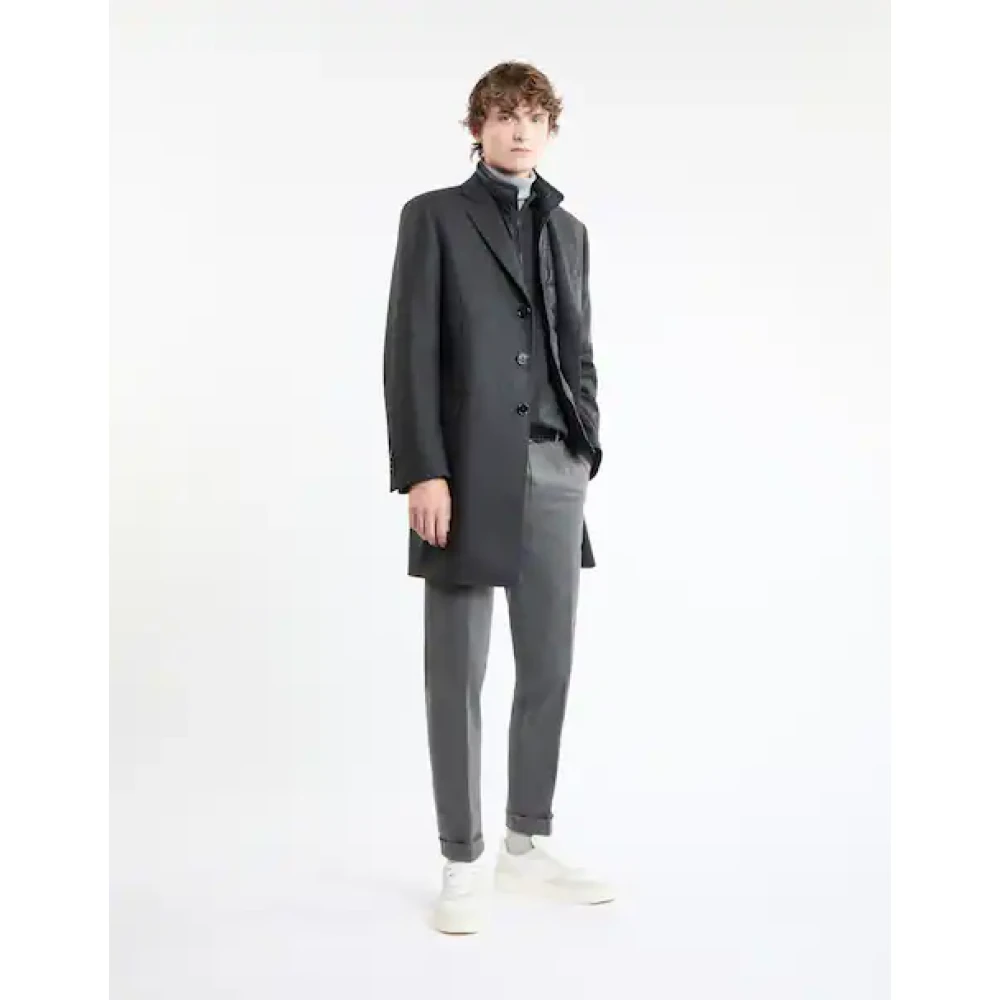 Fay Grijze Stijlvolle Broek Gray Heren
