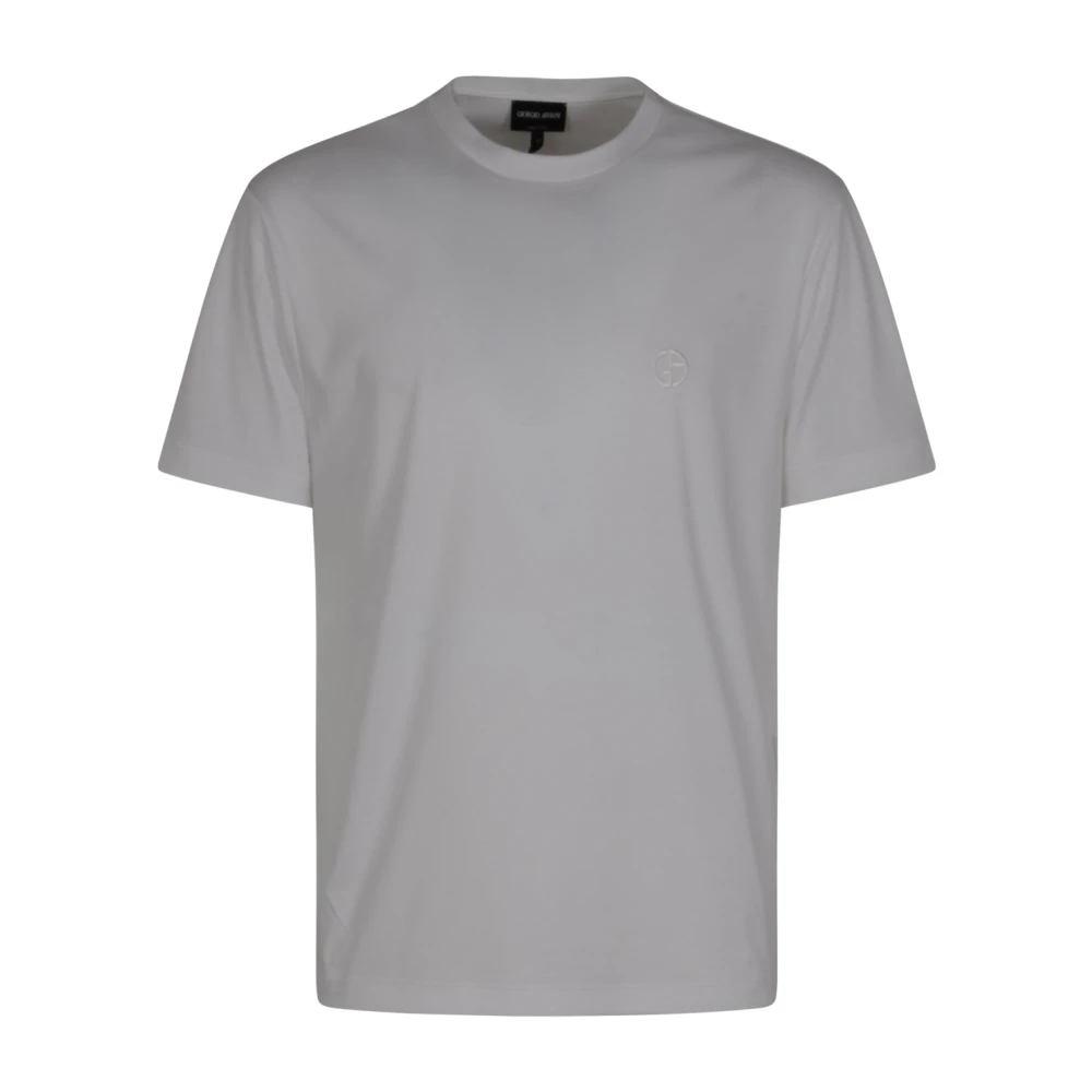 Giorgio Armani Hombre Blanco Camisetas, Talla: L