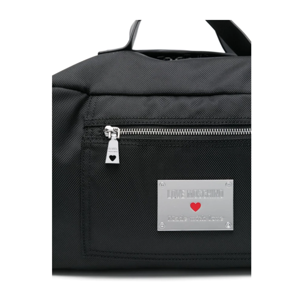 Love Moschino Stijlvolle dameshandtas in zwart Black Dames