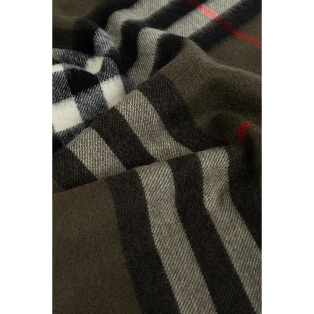 Burberry Kasjmier sjaal Green Unisex