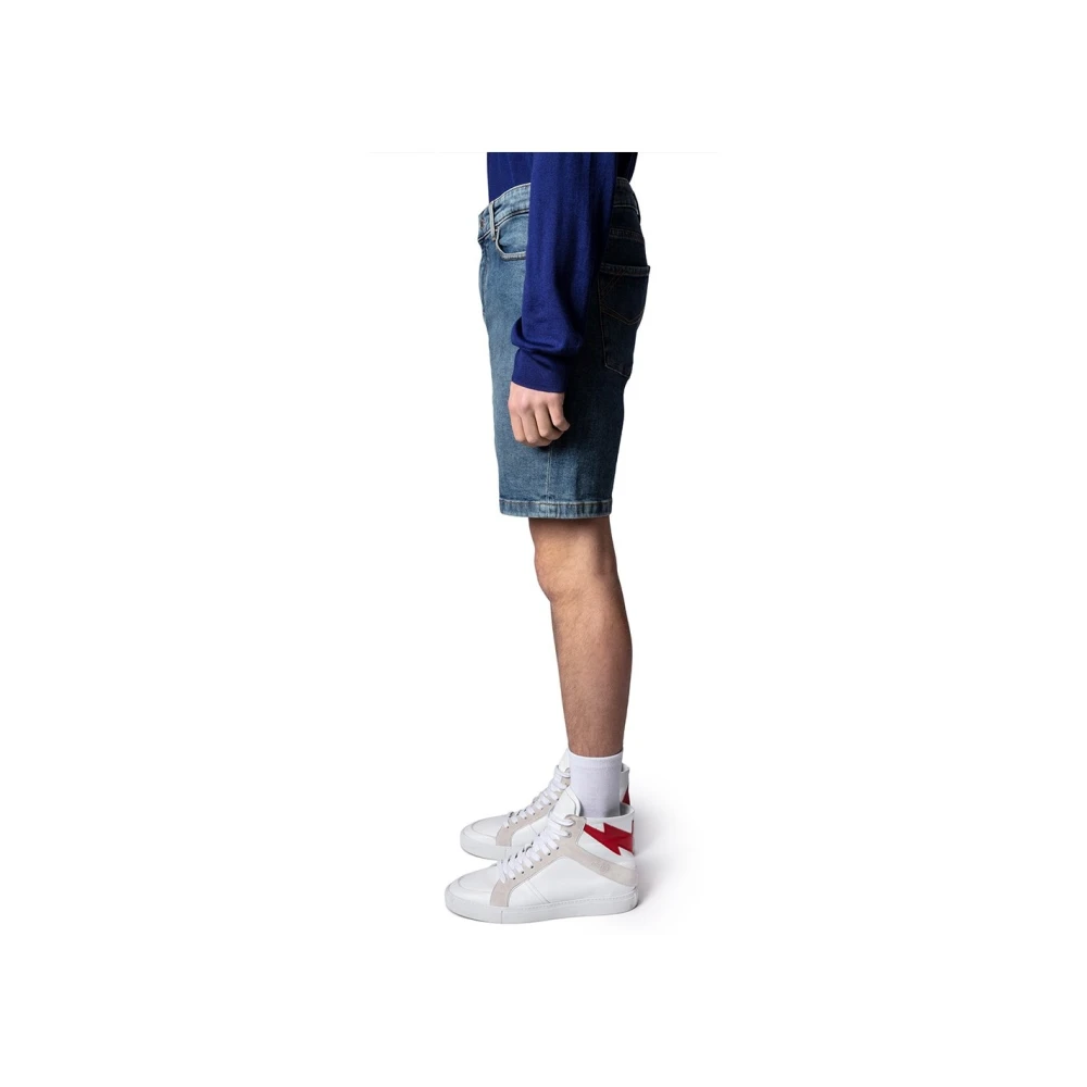 Zadig & Voltaire Korte Zomer Shorts Blue Heren