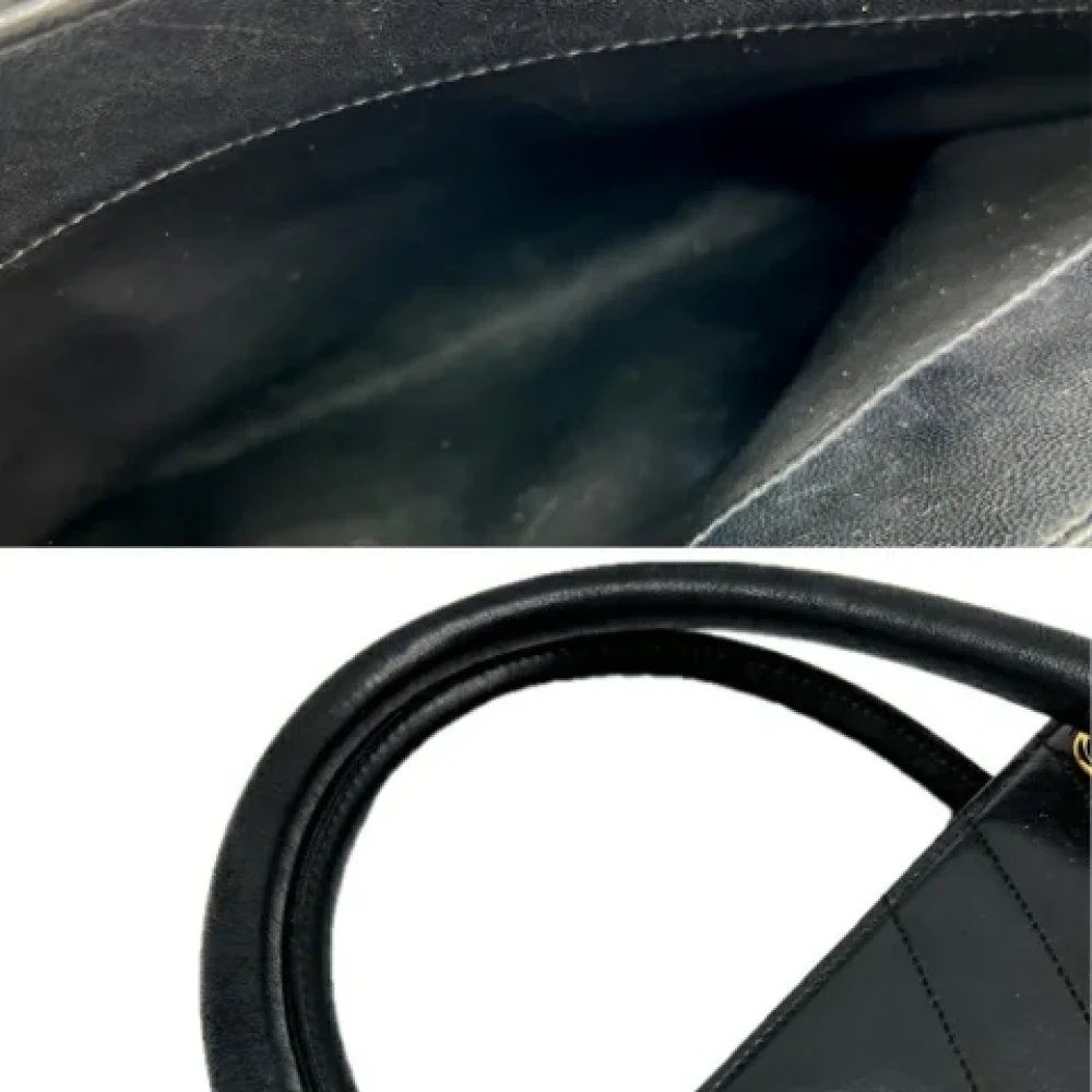 Chanel Vintage Pre-owned Fabric chanel-bags Black Dames