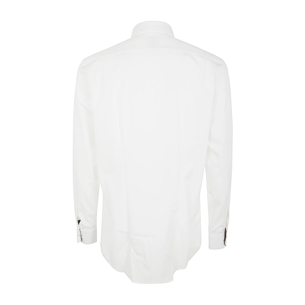 PS By Paul Smith Getailleerd Wit Overhemd White Heren