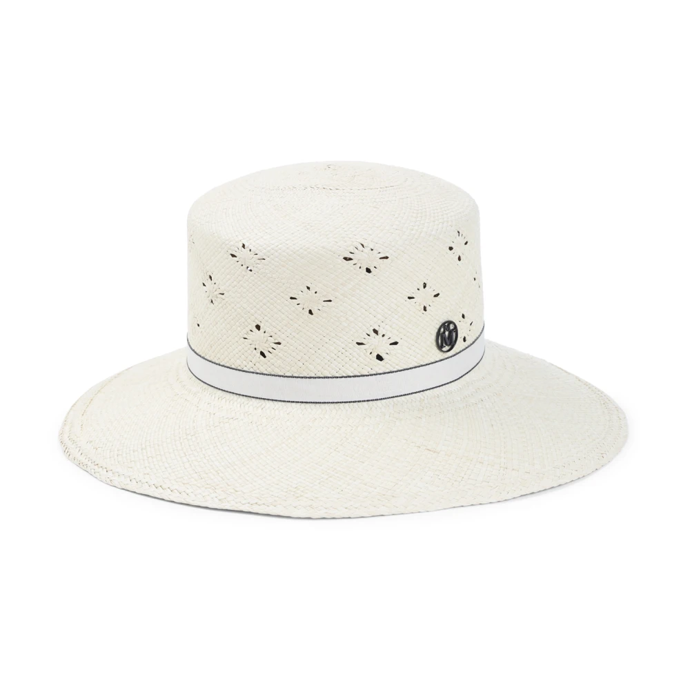 Maison Michel Unisex Beige Brisa Hat - Accessories - S - Accessories
