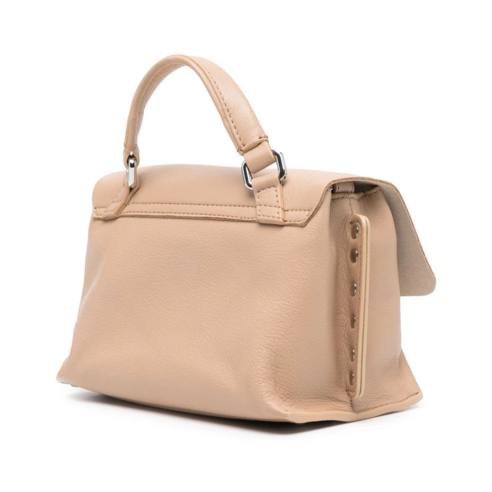 Zanellato Beige Twist-Lock Handtas Beige Dames