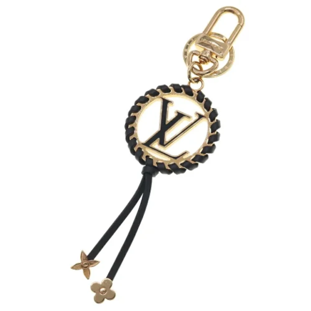 Louis Vuitton Vintage Pre-owned Metal key-holders Yellow Dames