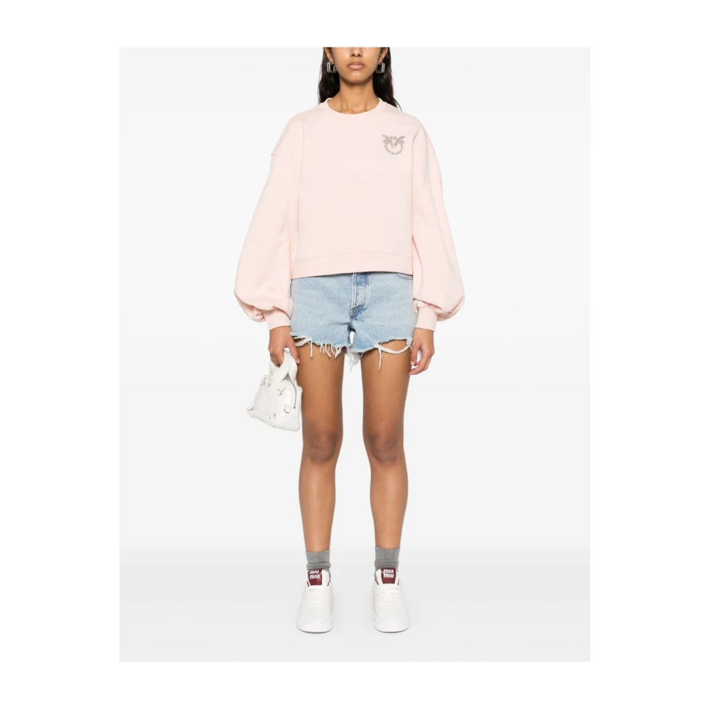 pinko Stijlvolle Roze Sweaters Pink Dames