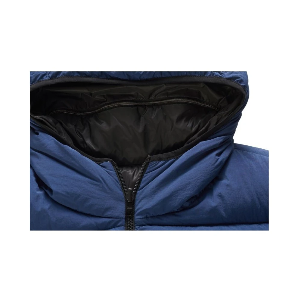 Herno Reversibele Ripstop Jagersjas Blue Heren