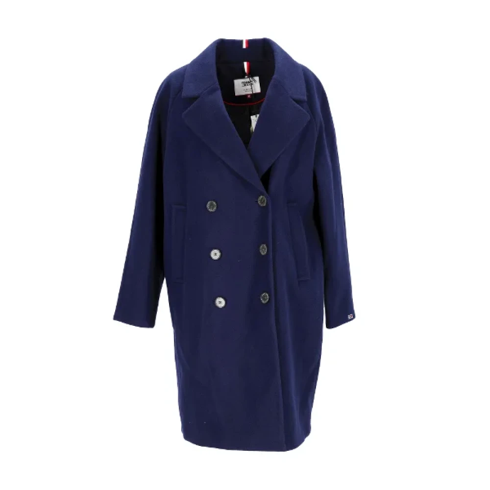 Tommy Hilfiger Pre-owned Polyester outerwear Blue Dames