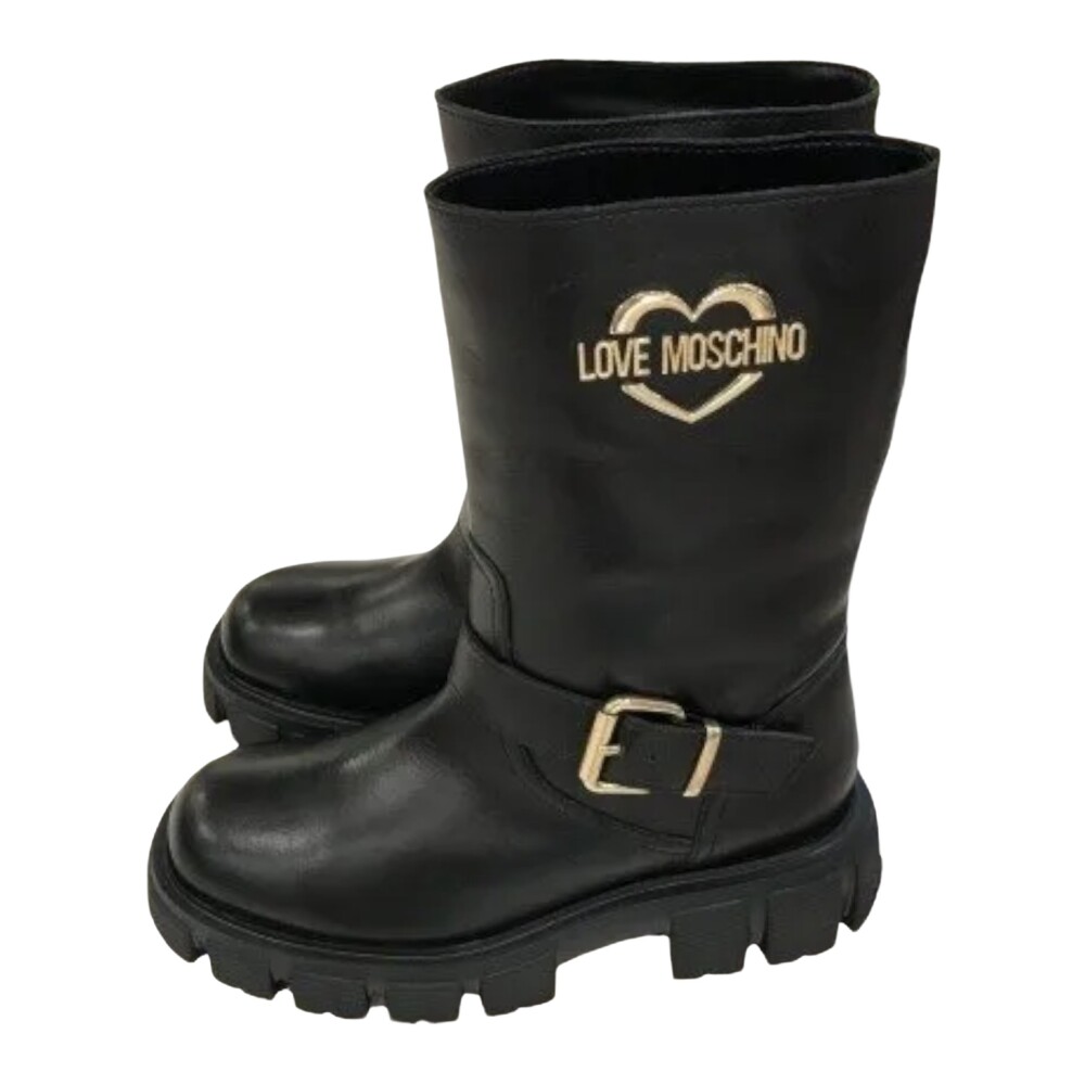 black Wellies from Love Moschino 2023 Discover the selection