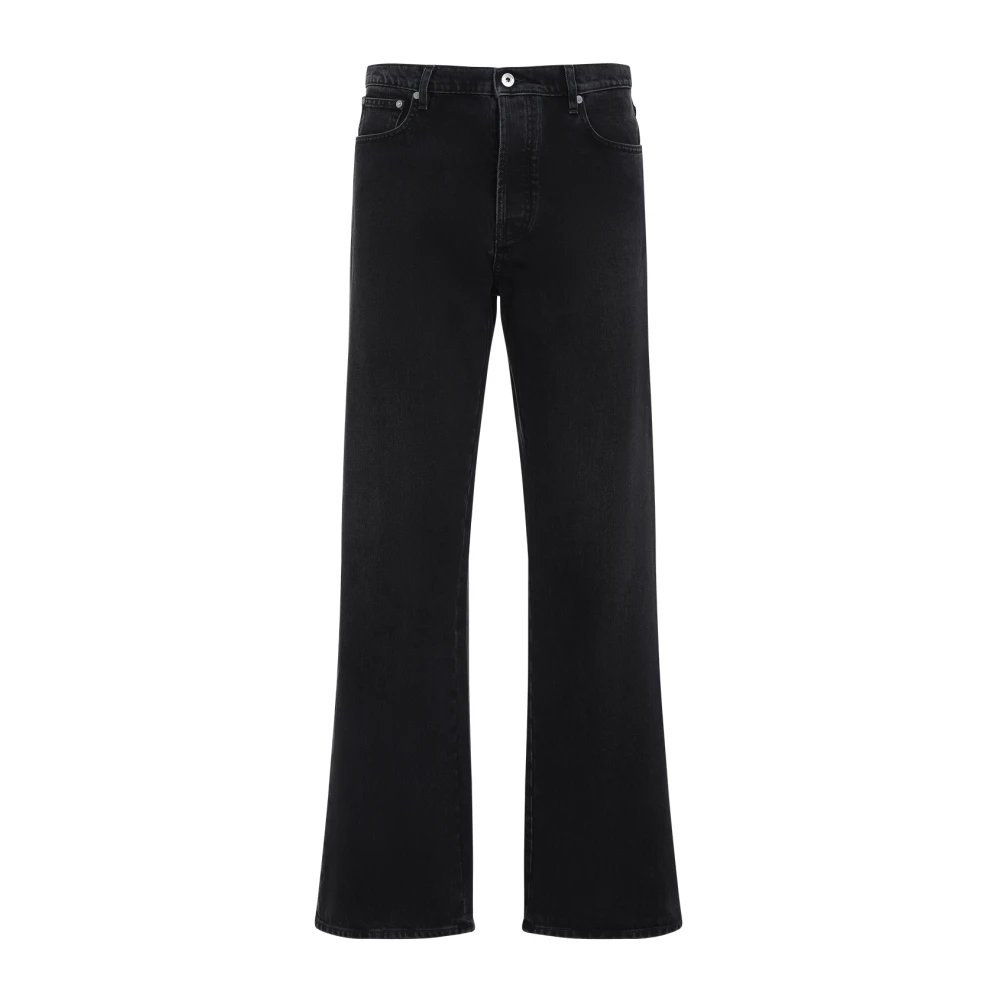 Off White Vintage Zwarte Relaxte Jeans Black Heren
